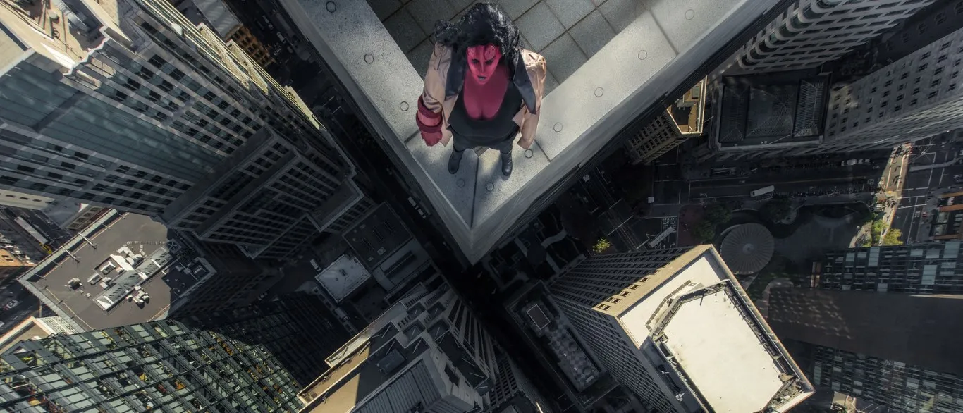 Real superheros on skyscrapers in amazing photo shoot